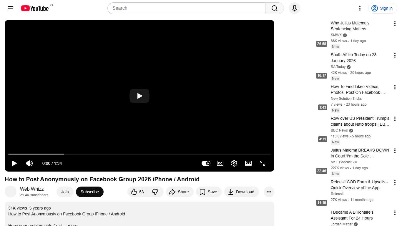 How to Post Anonymously on Facebook Group 2026 iPhone / Android - YouTube